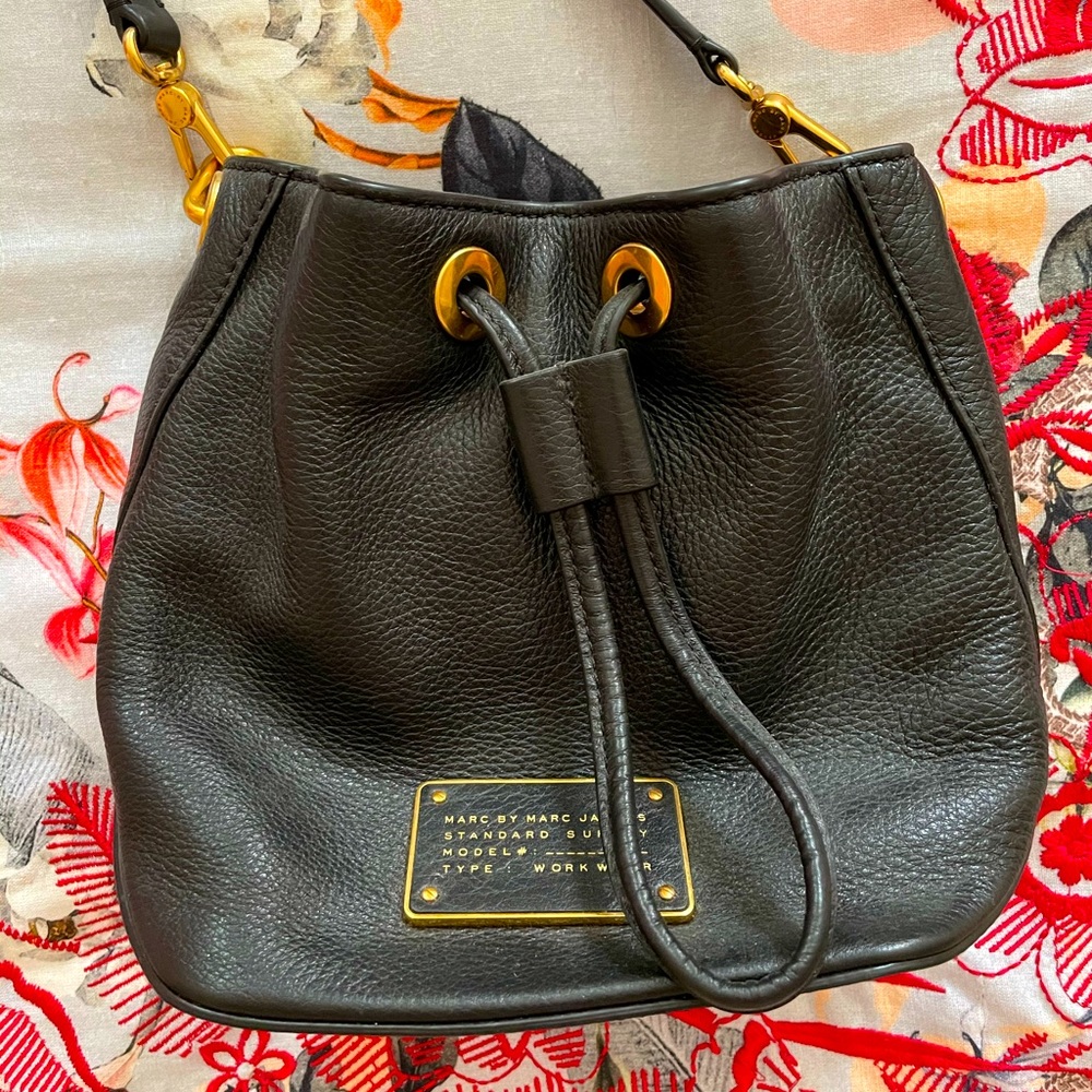 Authentic black leather Marc Jacob’s bag